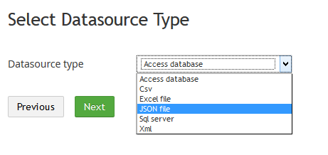 Jsondatasource